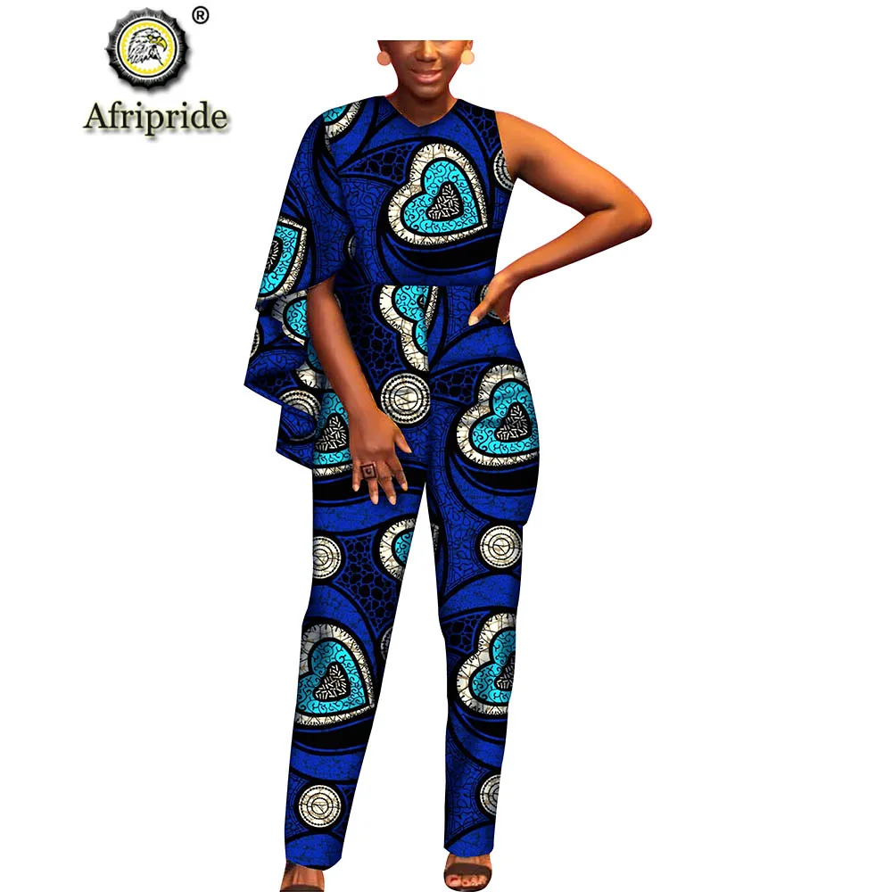 2018 ~ 2019 африканские Комбинезоны для женщин AFRIPRIDE dashiki bazin богатые чистого хлопка с