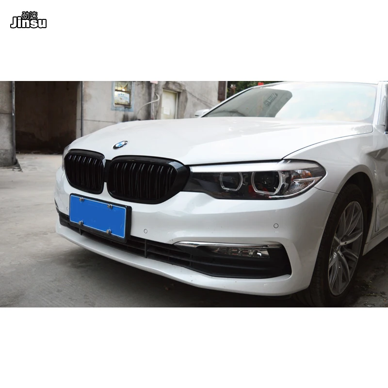 Передняя решетка для BMW G30 5 серии 525i 530i 540i из АБС пластика глянцевый черный