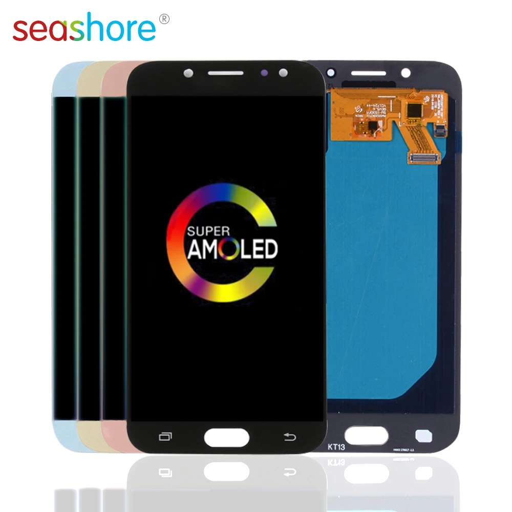 ЖК-дисплей 5 2 дюйма AMOLED для SAMSUNG Galaxy J5 2017 J530 сенсорный экран с дигитайзером в сборе