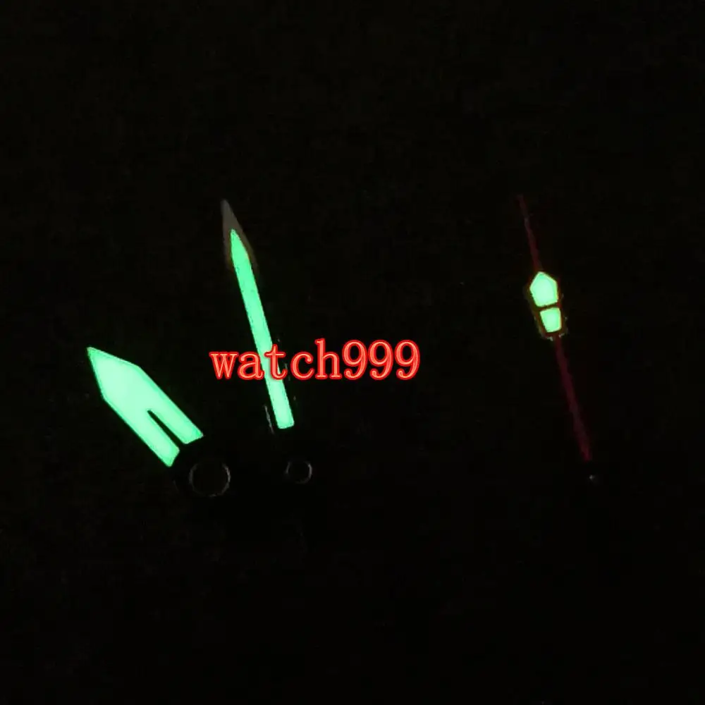 

Watch Hands parts C3 Green Luminous Fit Japan NH35 NH36 Movement
