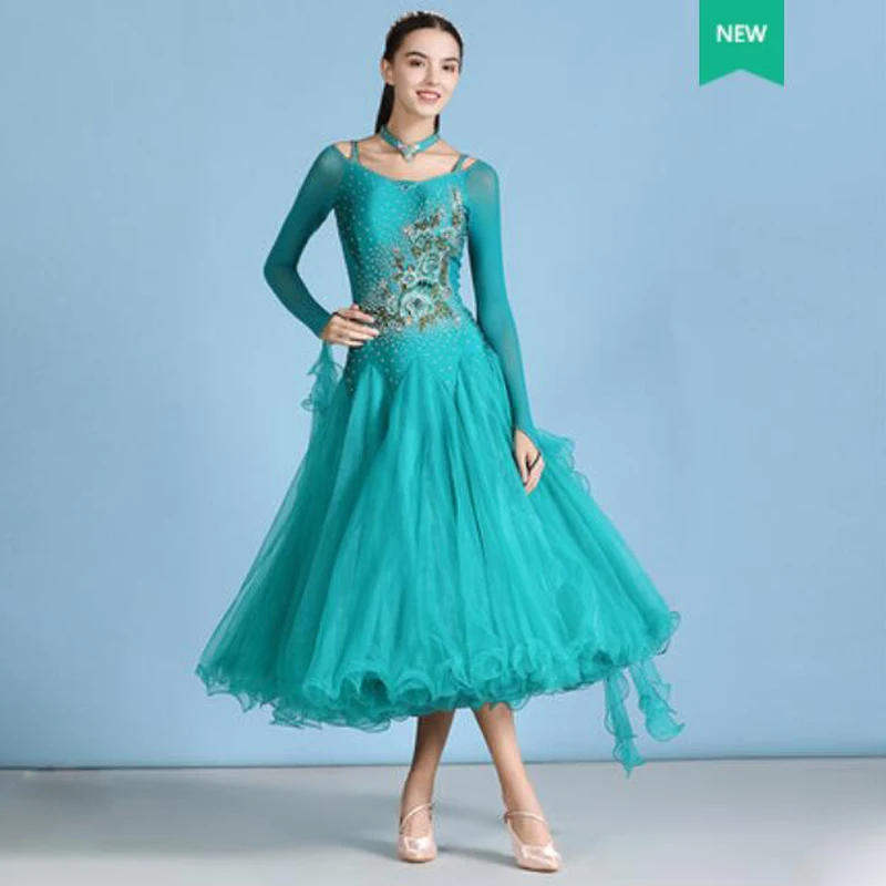 Платье для Бальных соревнований Высококачественная стандартная юбка танцев