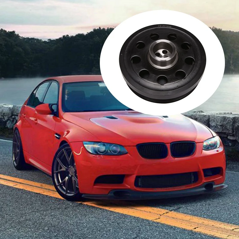 

Car Crankshaft Pulley for BMW 1 3 5 Series X1 X3 E81 E87 E88 E82 E90 E91 E92 E93 E61 N47 B37 B47 11238512072