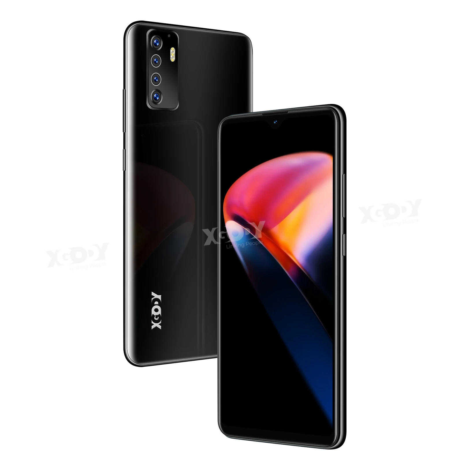 xgody 3g mobile phones 6 inch celular android 6 0 1gb ram 8gb rom mtk6580 quad core 5mp camera gps wifi face id smartphone free global shipping