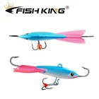 FISH KING приманка для зимней подледной рыбалки, 12 г, 15 г, 25 г, искусственная приманка ложка, приманка AD-Sharp, зимняя искусственная приманка, жесткая приманка для джиггинга, окуня