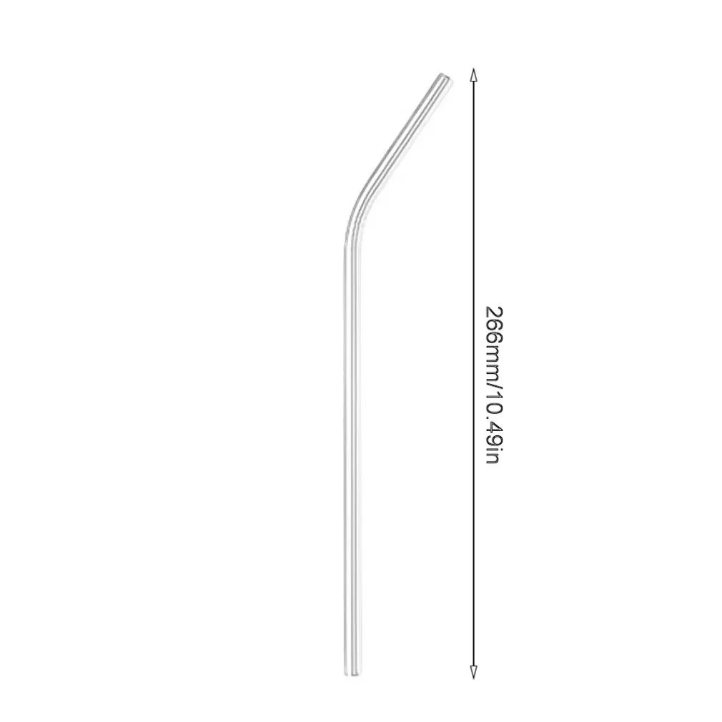 

6mm Reusable Metal Straw 304 Stainless Steel Sturdy Curved Straight Tube,For Beer Fruit Juice Drink