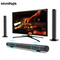 soundage detachable bluetooth tv soundbar 3d stereo surround sound speaker home theater sound bar support optical spdif aux in