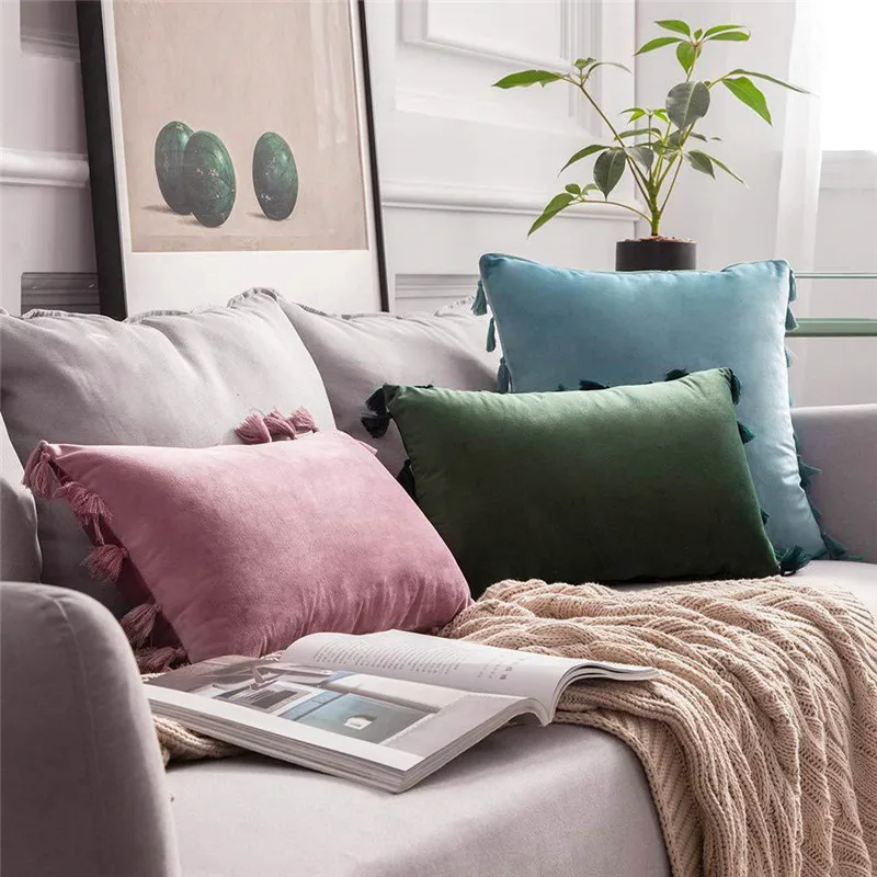 Чехол для подушки в простом стиле 45 х45 см | Дом и сад