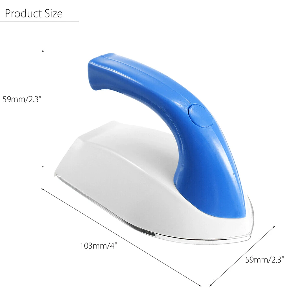 

Ergonomic Compact Non Stick Constant Temperature Mini Electric Iron Portable Travel Tool JDH88