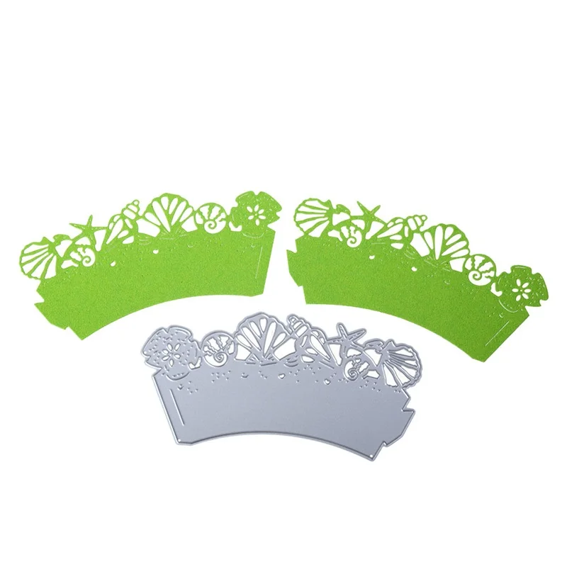 

Vintage Lace Fence Mixed Flowers Shape Metal Cutting Dies Stencil For DIY Scrapbooking Album Card Embossing Template 2019