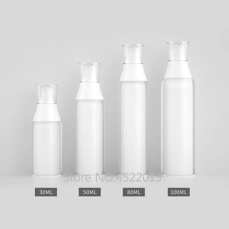 

30ml50ml80ml100ml 10pcs High Quality Emtpy AS Double-layer Cosmetic Lotion Bottle, DIY Portable Travel Emulsion Storage Package