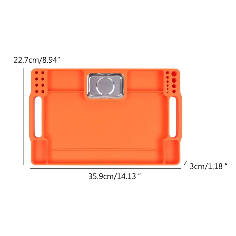 

Non-slip, Anti-static, Flexible Tool Tray Made Of High-quality Silicone, High-quality Tool Holder, Heat-resistant Tool Rack