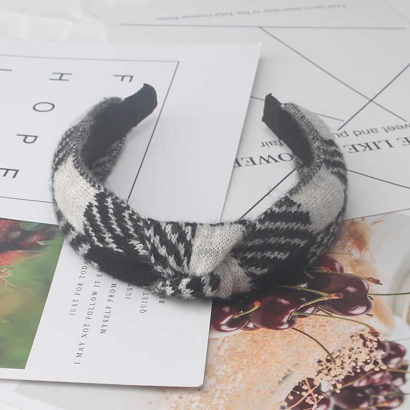 2019 простая Женская повязка на голову цветная Ретро Повязка для женщин высокое