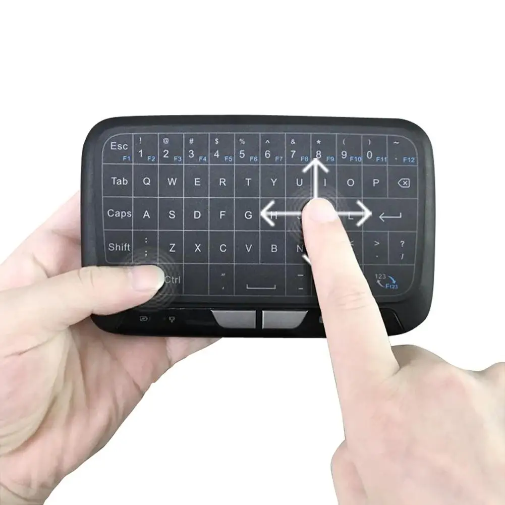 H18 2 4 ГГц мини беспроводная сенсорная клавиатура Air Mouse для ПК ноутбука Smart Android T
