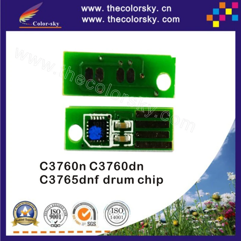 4 шт./лот блок формирования изображения в барабане чип для Dell C3760n C3760dn C3765dnf C3760 C3765 C