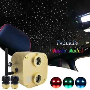cree chip 20w twinkle rgbw led engine driver double head fiber optic light source smart app control for fiber stary ceiling