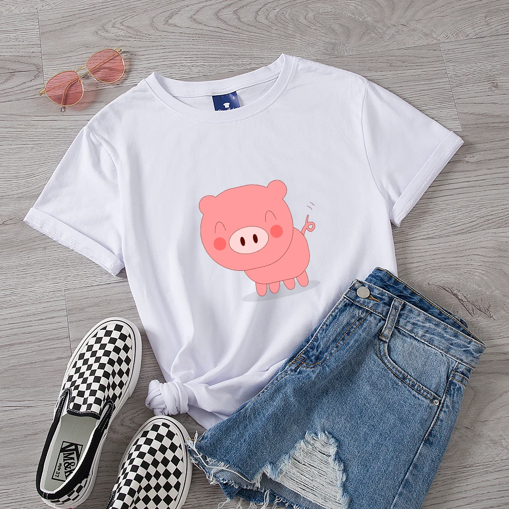 Женская хлопковая Футболка Ulzzang креативная футболка в стиле 90-х с графическим