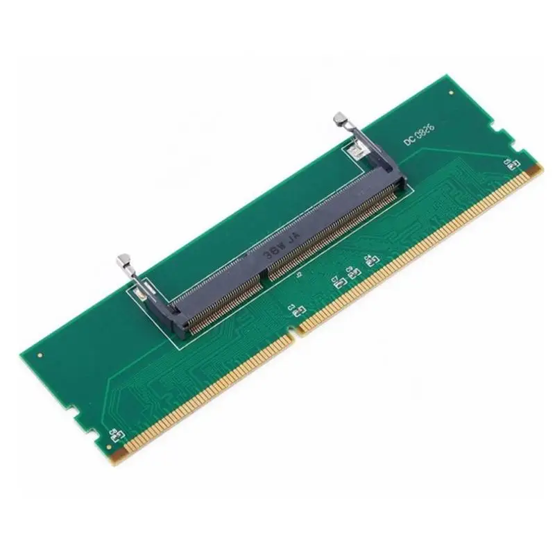 

DDR3 Laptop 200 Pin SO-DIMM to Desktop 240 Pin DIMM Memory RAM Connector Adapter DDR3 Adapter laptop Internal Memory to Desktop