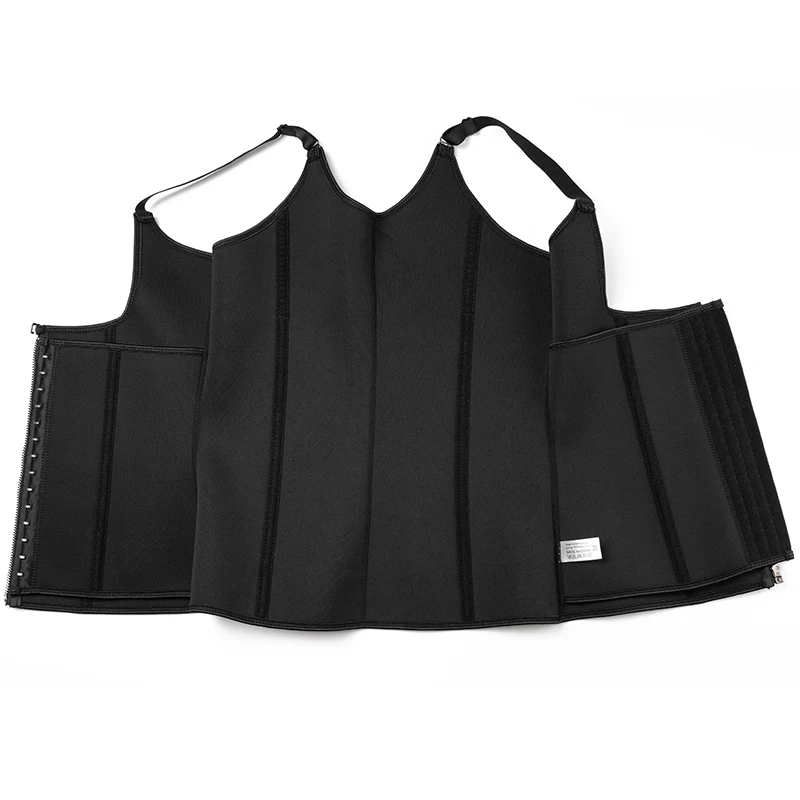 best tummy control shapewear uk Women Waist Trainer Corset Zipper Vest Body Shaper Cincher Shapewear Slimming Belt Sports Girdle Neoprene Sauna Tank Top best shapewear for tummy and waist