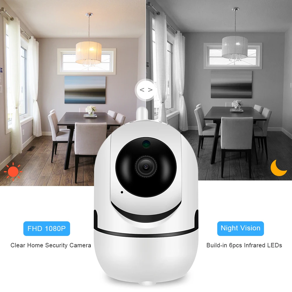 Мини-камера JPT для системы видеонаблюдения Wi-Fi 1080P | Безопасность и защита