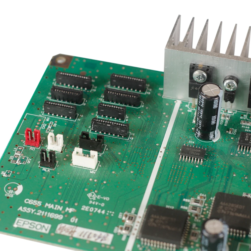 УФ-принтер A3 подключенный к материнской плате зеленая материнская плата Epson R1390