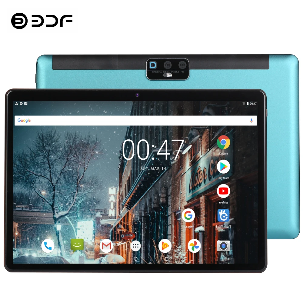 Новое поступление 10 дюймовый MTK Android 9 0 Tablet Pc 4 ядра 3G сети с двумя сим картами 2 Гб