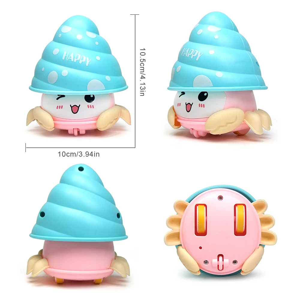 Inertia Crab Toy Pressure Before The Car Small Animals Clockwork Pull Back for Child Gift |