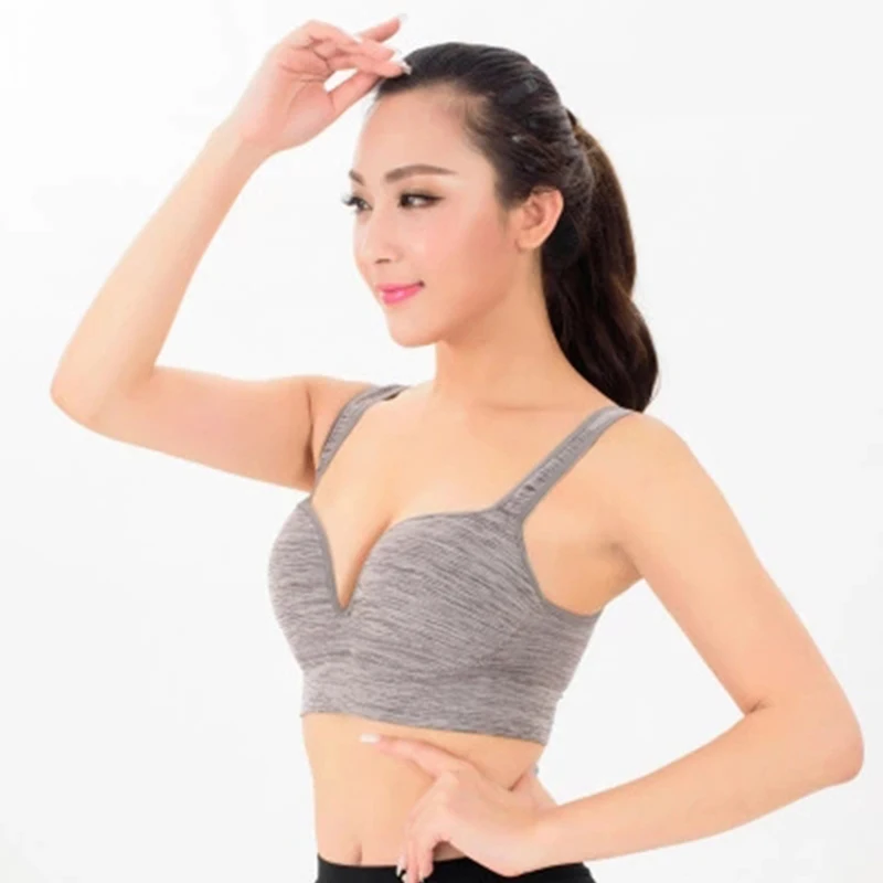 Женский спортивный бюстгальтер с эффектом пуш ап|Бюстгальтеры| |