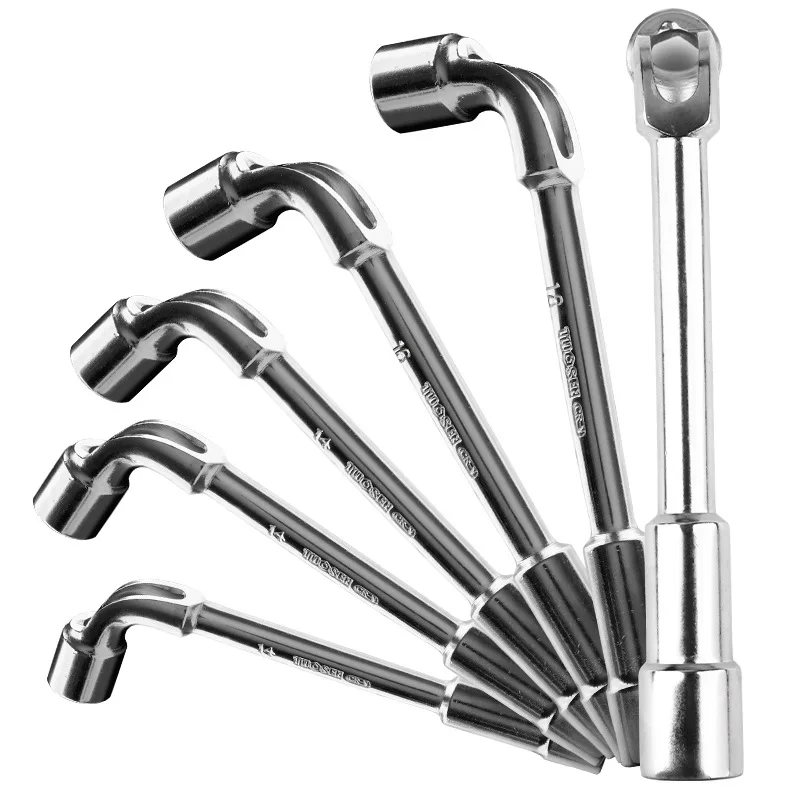 1 шт. зеркальный торцевой перфорированный ключ l-образный угловой 7 форм фрезерный