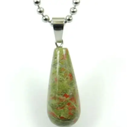 Натуральный камень кварц Кристалл Опал тигровый глаз бирюза воды подвеска в виде