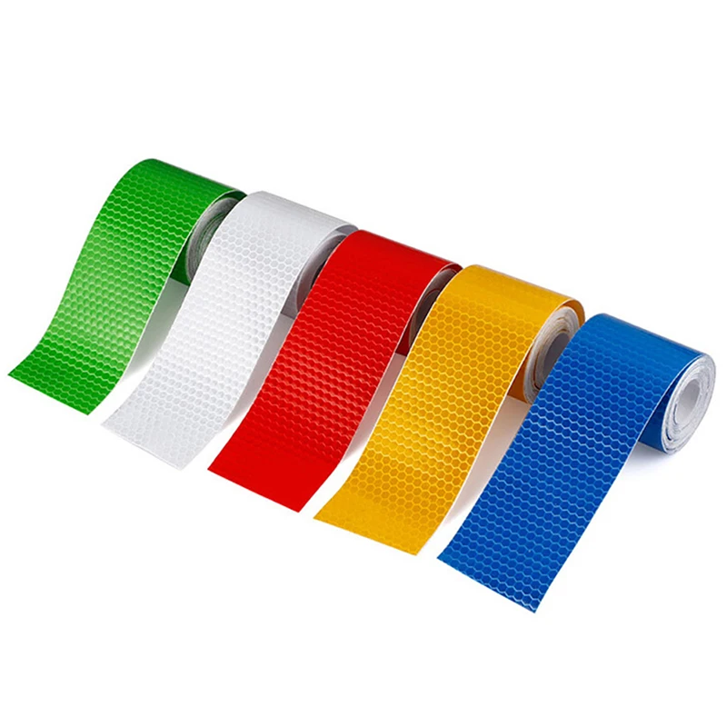 5 см х 300 Безопасность Mark предупреждающая видимость ленты пленка Стикеры