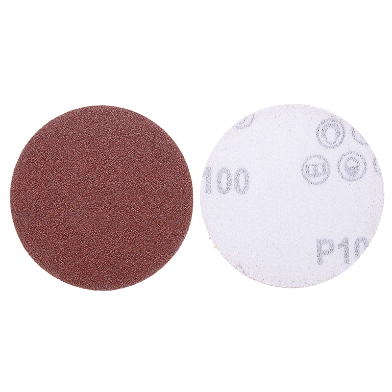 100 шт. 3 дюйма 75 мм шлифовальные диски круглые полировальные листы наждачной