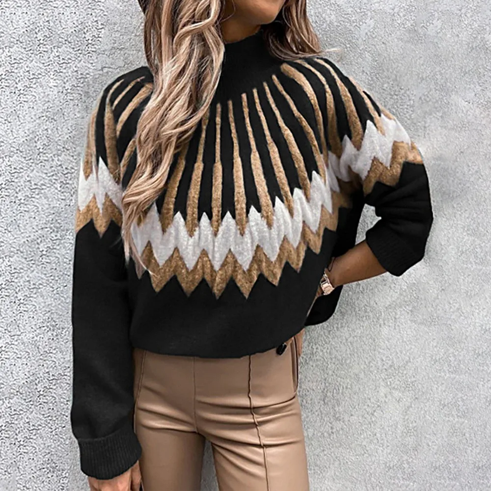 

Muyogrt Turtleneck Sweater Women 2021 Autumn Winter Long Sleeve Knitted Pullovers Sweater Casual Bintage Jumpers Female Knit Top