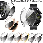 ТПУ защитный чехол для часов Huawei Watch GT 3 46 мм 42 мм, полноэкранный защитный чехол, прозрачная оболочка, ударопрочный ультратонкий