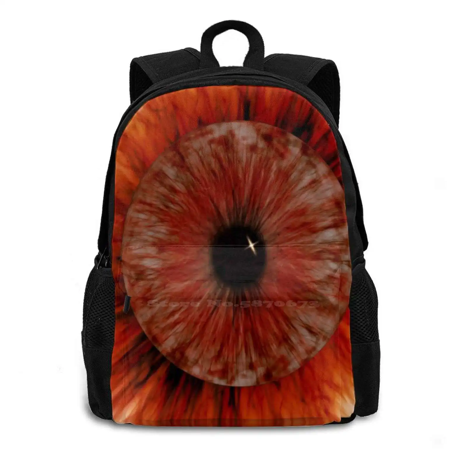 Новые поступления сумки унисекс повседневная сумка рюкзак красные прожилки глаз