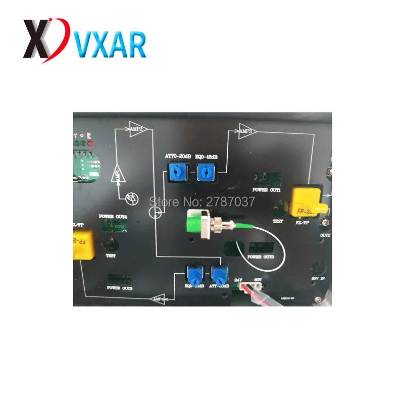 Наружная сеть HFC четырехсторонний оптический узел CATV с управлением