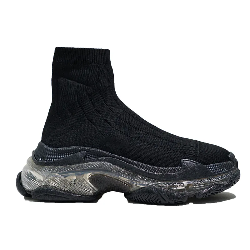 

2020 New Fashion Spring/Autumn Slip-On High-top Sports Stretch Fabric Casual Shoes Women Luxury Shoes Women Designers