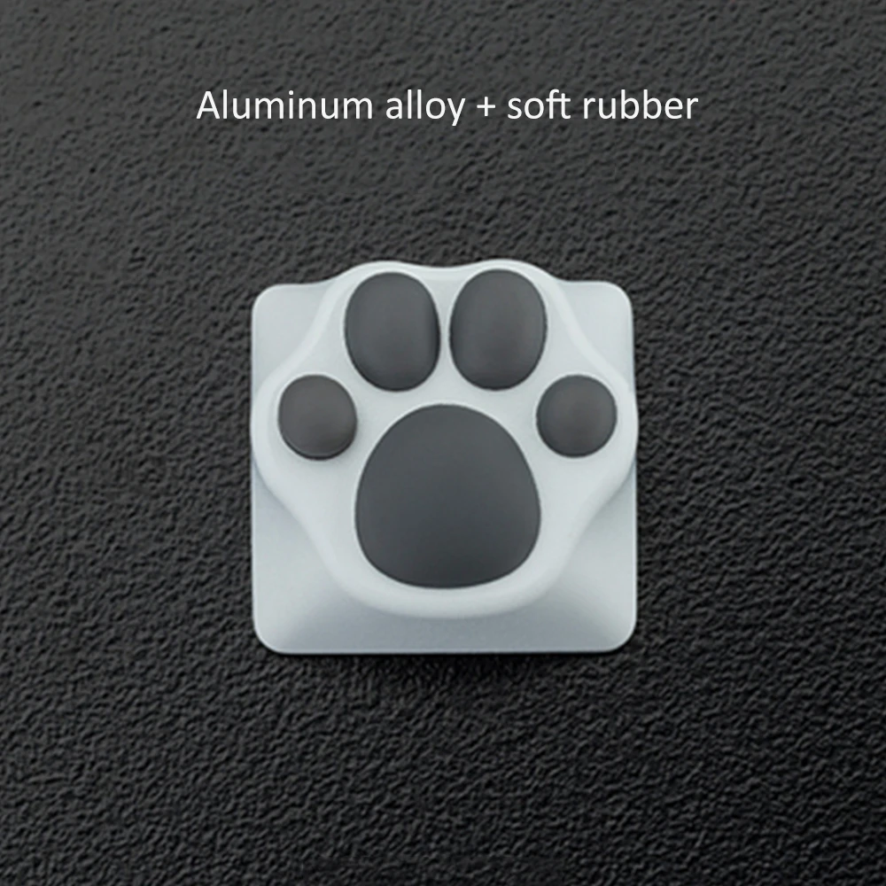 Симпатичная мягкая металлическая крышка для клавиатуры с кошачьими крапанами