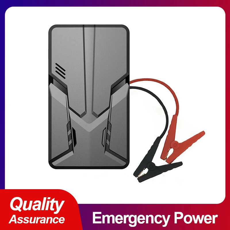 

External Battery Portable Car Jump Starter 8000mAh Power Bank 12V Emergency Car Charger Battery Booster For Car Starting Device