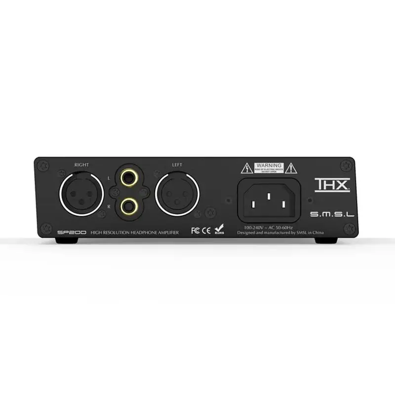 SMSL SP200 THX HP Amp XLR баланс усилитель для наушников низкий уровень шума Малый размер AAA
