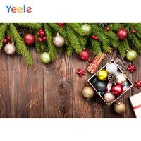 yeele wood christmas backgrounds for photography winter snow snowman gift baby newborn portrait photo backdrop photocall