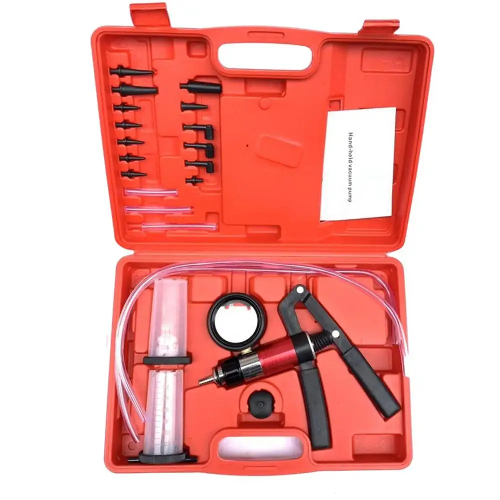 Автомобильный вакуумный насос ручной откачки двойного назначения отрицательное