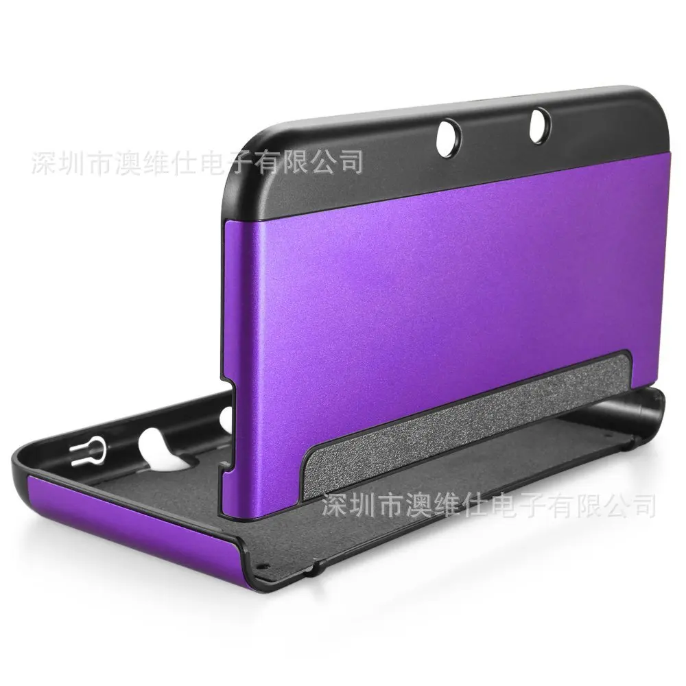 Напрямую от производителя продажи nintendo 3DS LL металлический защитный чехол 3DS XL Разделение Тип Пластик Алюминий Чехол 9-Цвет