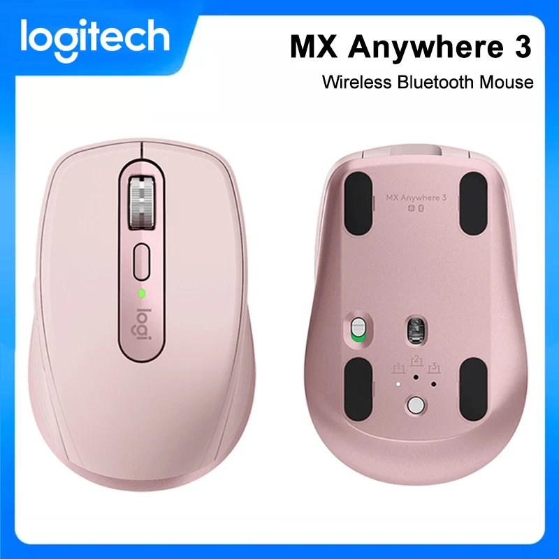 Новая беспроводная Bluetooth Мышь Logitech MX ANYWHERE 3 1000 DPI для деловых офисных компьютеров