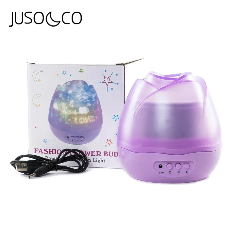 Вращающийся ночсветильник jusсветильник проектор вращающийся звездное небо