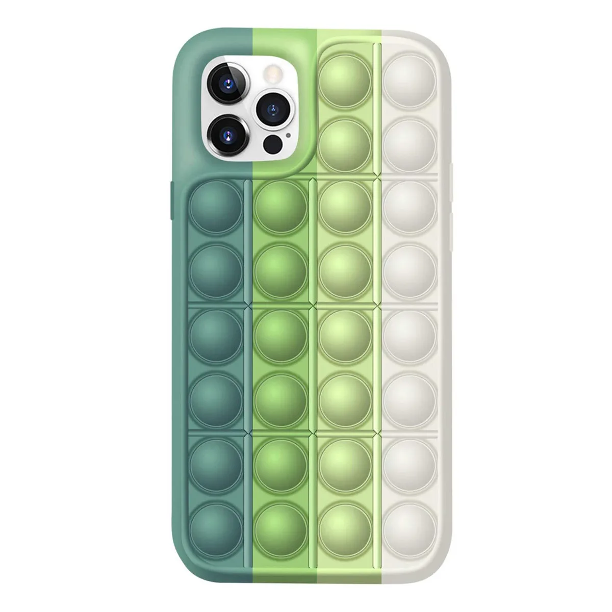 

New Phone Case Fidget Toys for IPhone 12 11 Pro XR XS Max Huawei P40 Relief Stress Anxiety Silicone Cover Phone Case Toys Gift