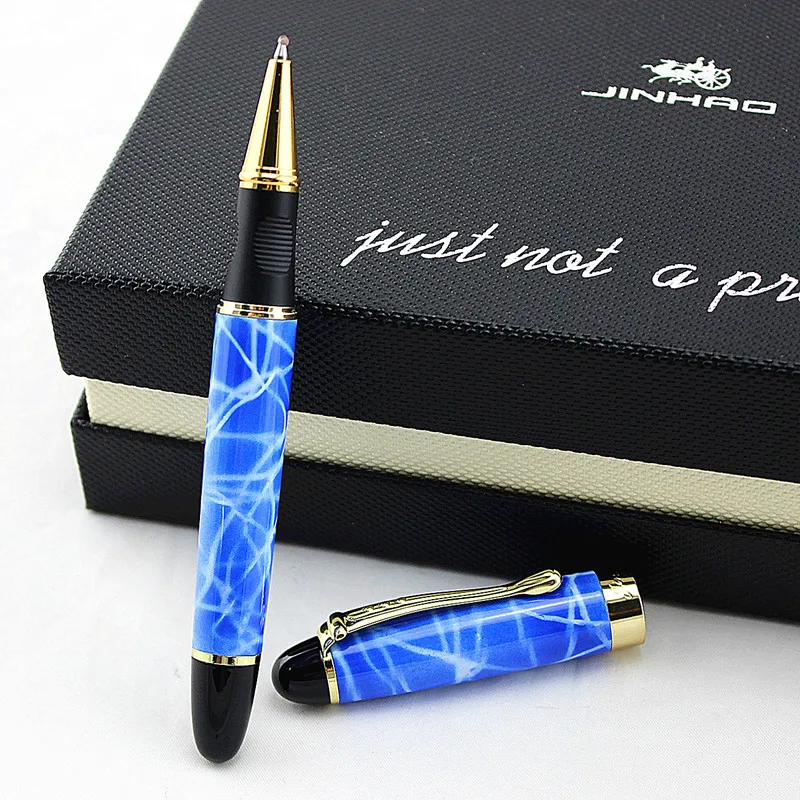 JINHAO X450 Красивая деловая Красная Средняя шариковая ручка, новая офисная деловая школьная Ручка для письма - Цвет: Z