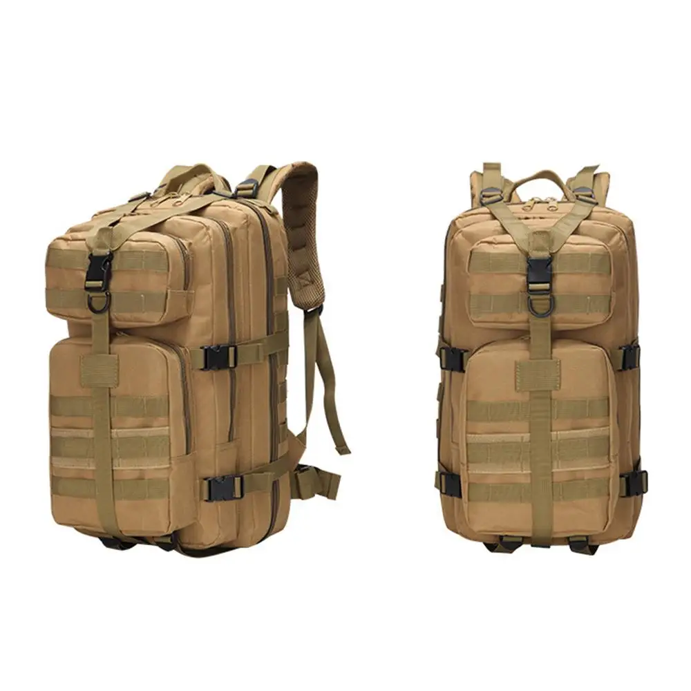 

Practical 35L 800D Waterproof Oxford Military Accessorie Tactical Military Backpack Backpack Outdoors Drawstring