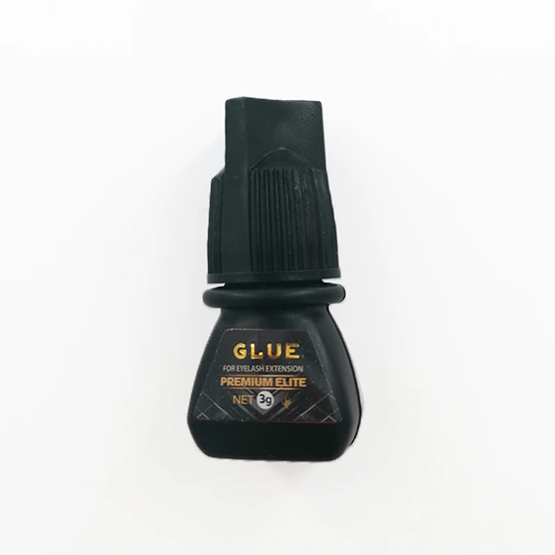 

1PC Premium Elite Black Glue 3g For Eyelash Extension With Sealed Bag 1-2 Seconds Fast Drying Lower Irritation
