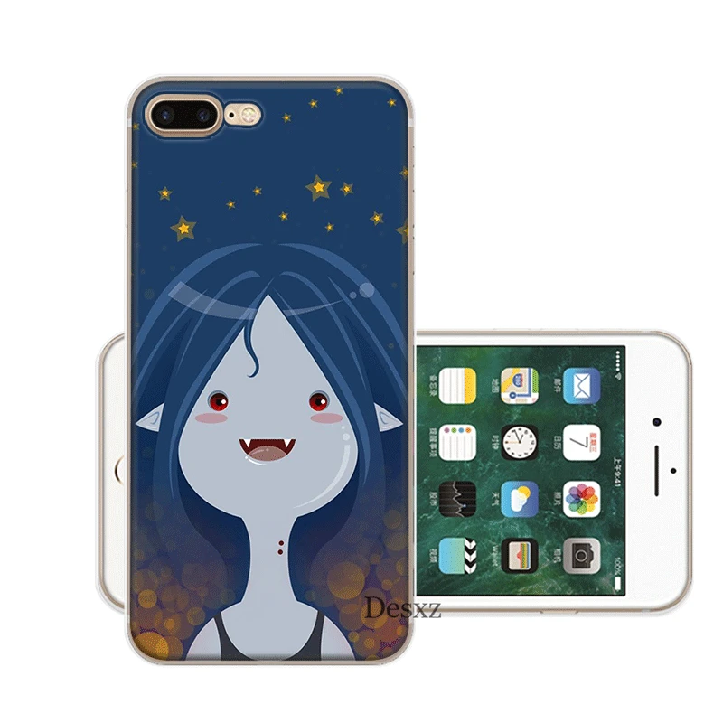 H4 Чехол для iPhone 6 для мобильного телефона 6S 7 8 Plus iPhone 11 Pro XR X XS Max SE 5s 5 Чехол Marceline Adventure Time Эстетическая оболочка - Цвет: H4