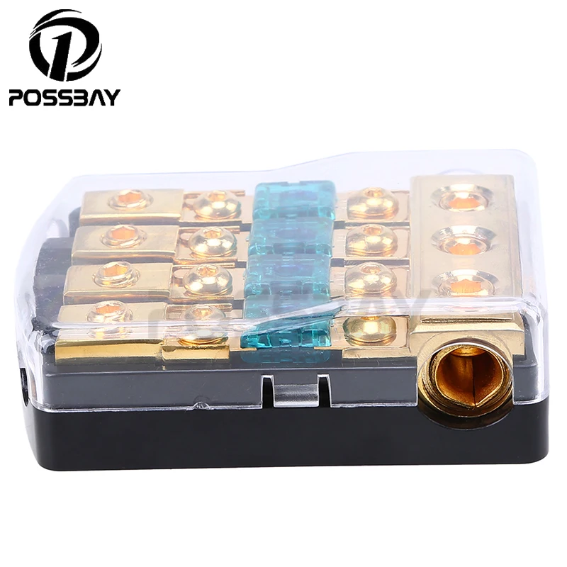 Posbay 1 шт. держатель предохранителя 30A/60A/80A/100A/150A автомобильный Автомобильный